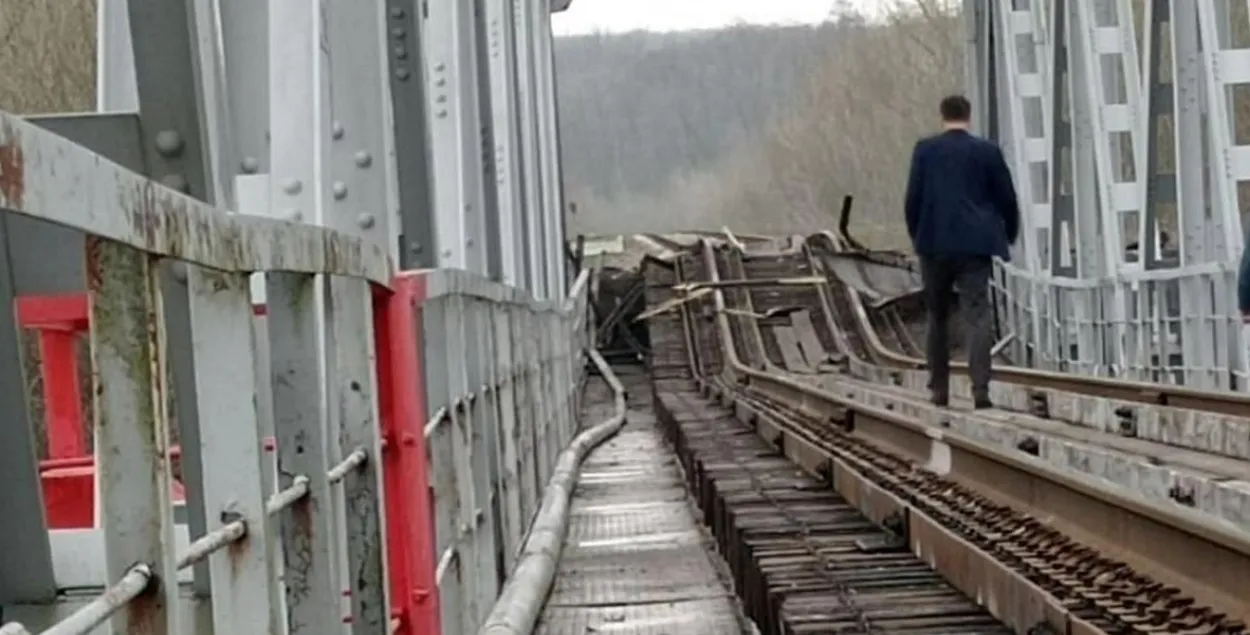 Взорванная железная дорога / vk.com/newsbelgorod