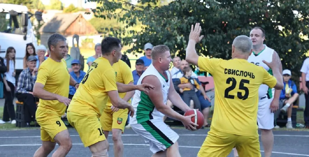 Баскетбол в Свислочи / grodnonews.by