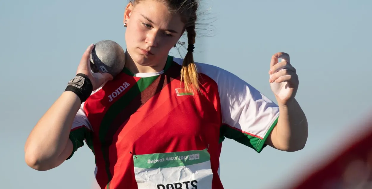 Беларуска Елізавета Дорц заваявала срэбра на юнацкіх алімпійскіх гульнях