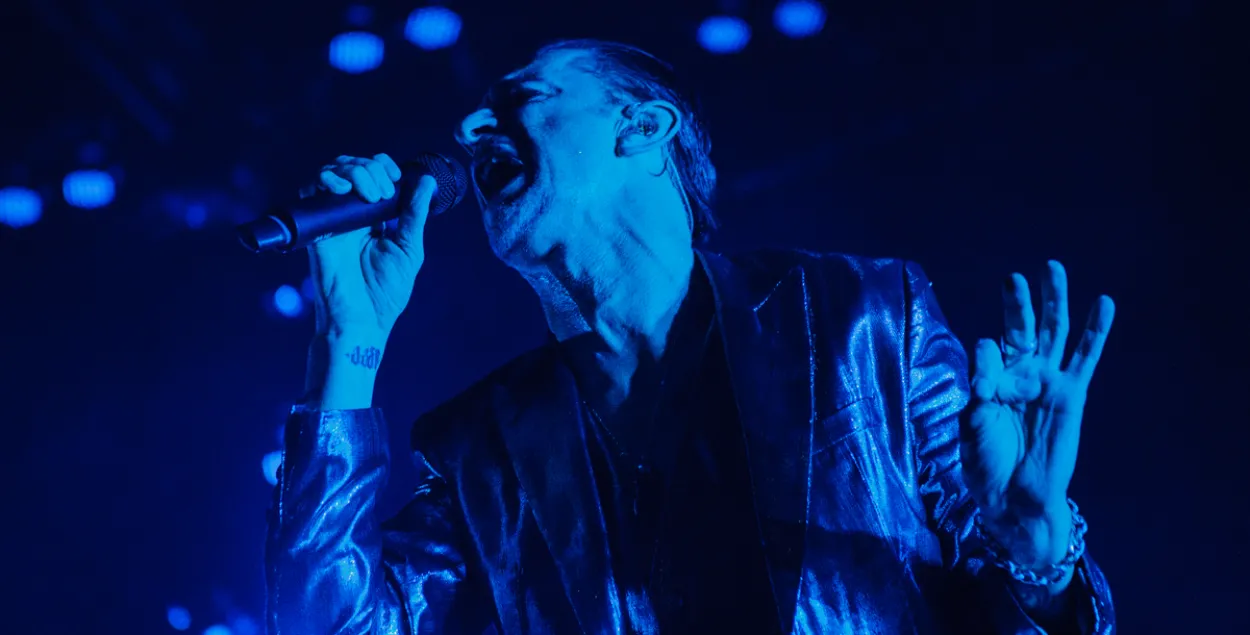 Depeche Mode сыгралі канцэрт на "Мінск-Арэне" (фотарэпартаж)
