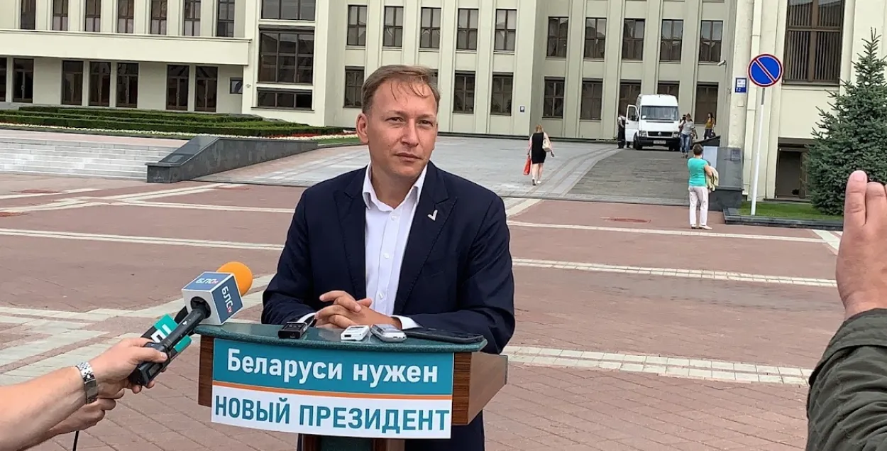 Андрей Дмитриев перед президентскими выборами 2020 года / Еврорадио​