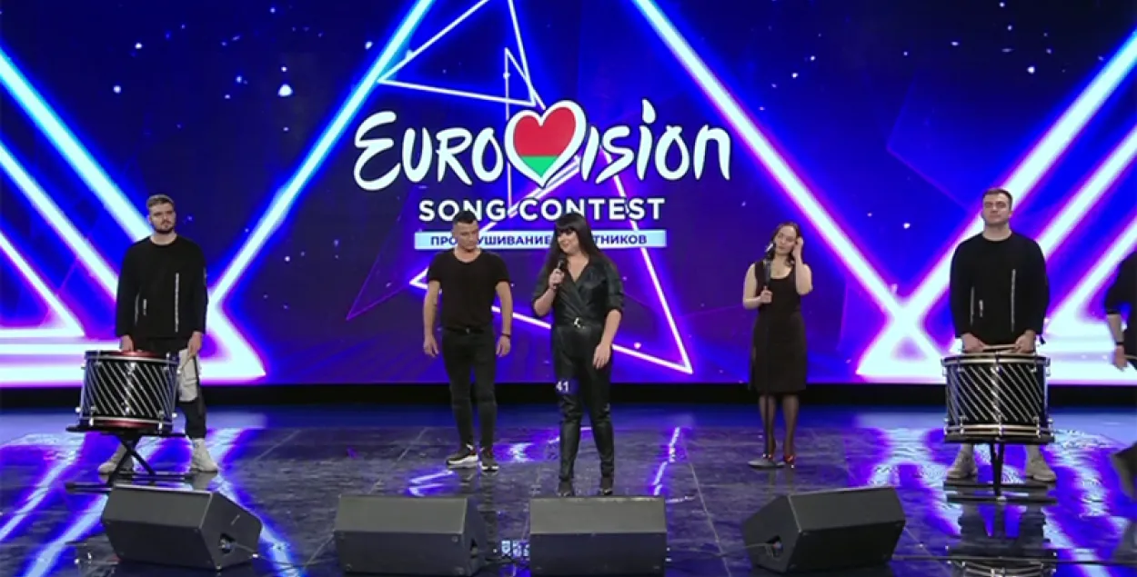 Отбор на &quot;Евровидение&quot; / Кадр из видеотрансляции​
