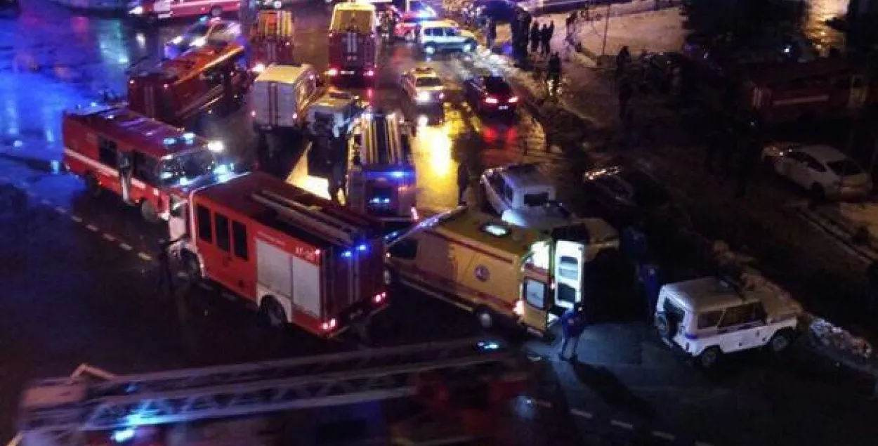 У Санкт-Пецярбургу адбыўся выбух у краме, пацярпелі тры чалавекі