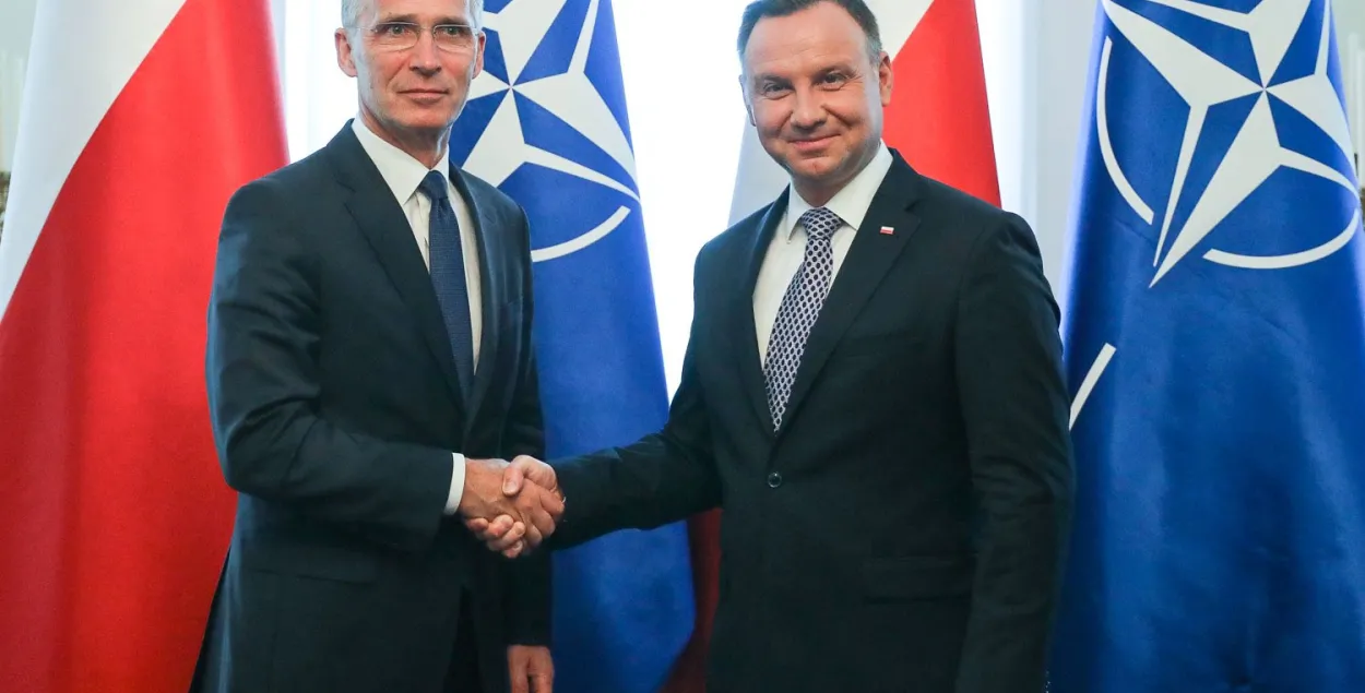 NATO салідарнае з Польшчай, а "гібрыдную тактыку" Беларусі называе непрымальнай