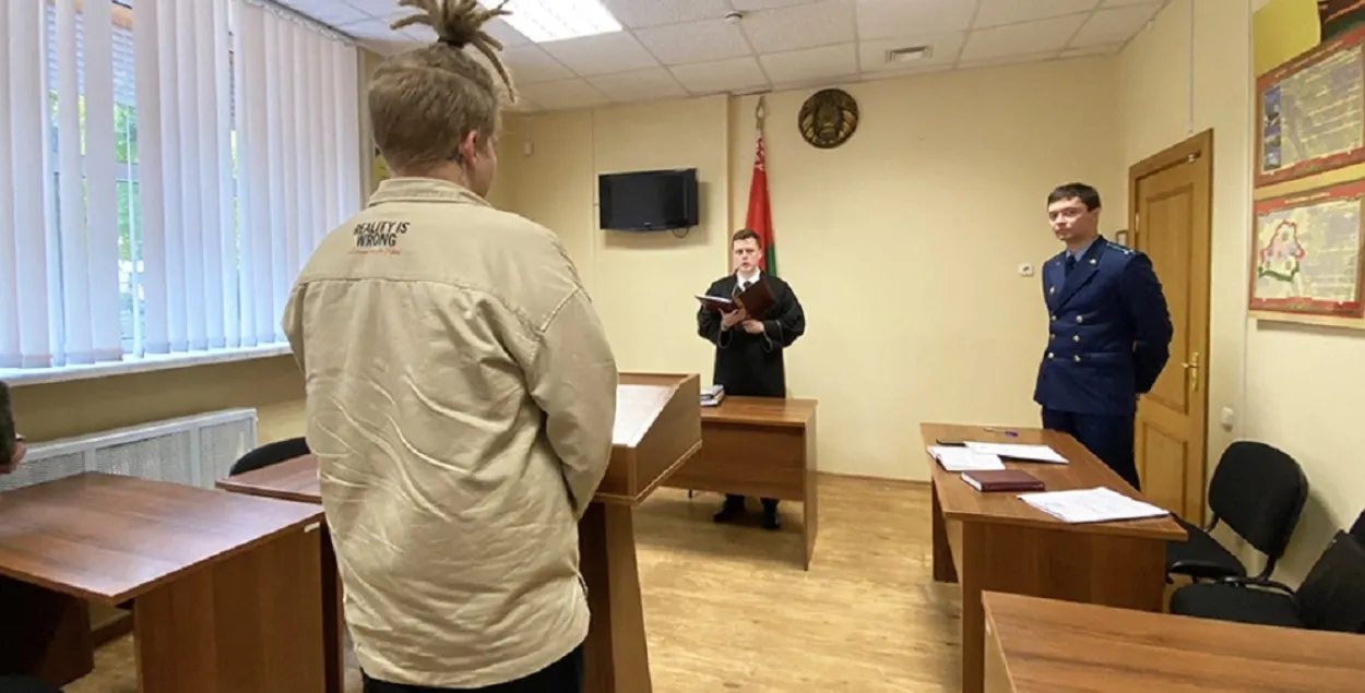 Судят уклониста / Фото военного комиссариата Центрального района Минска

