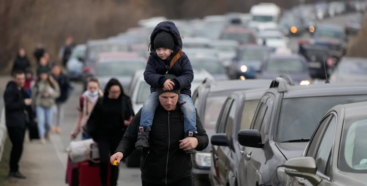 У Кіеве назвалі непрымальнай эвакуацыю мірных жыхароў праз Беларусь у РФ