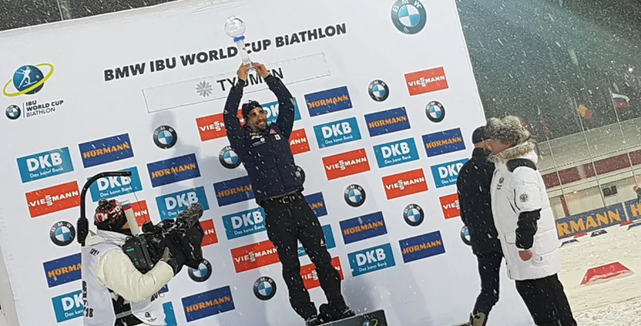 Мартэн Фуркад перамог у спрынце на заключным этапе Кубка свету па біятлоне