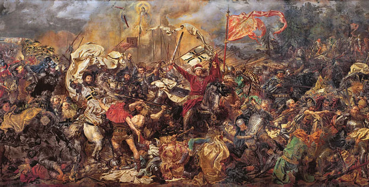 Ян Матейко. &quot;Грюнвальдская битва&quot; (1878)