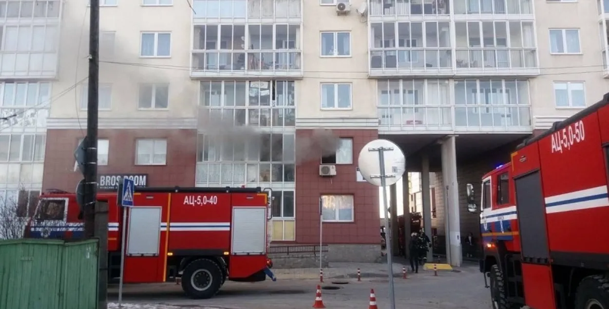 Девочка, пострадавшая на пожаре в Минске, умерла в больнице
