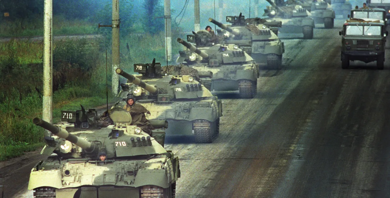 У жніўні 1991 года ў Маскву былі ўведзеныя танкі​ / Reuters