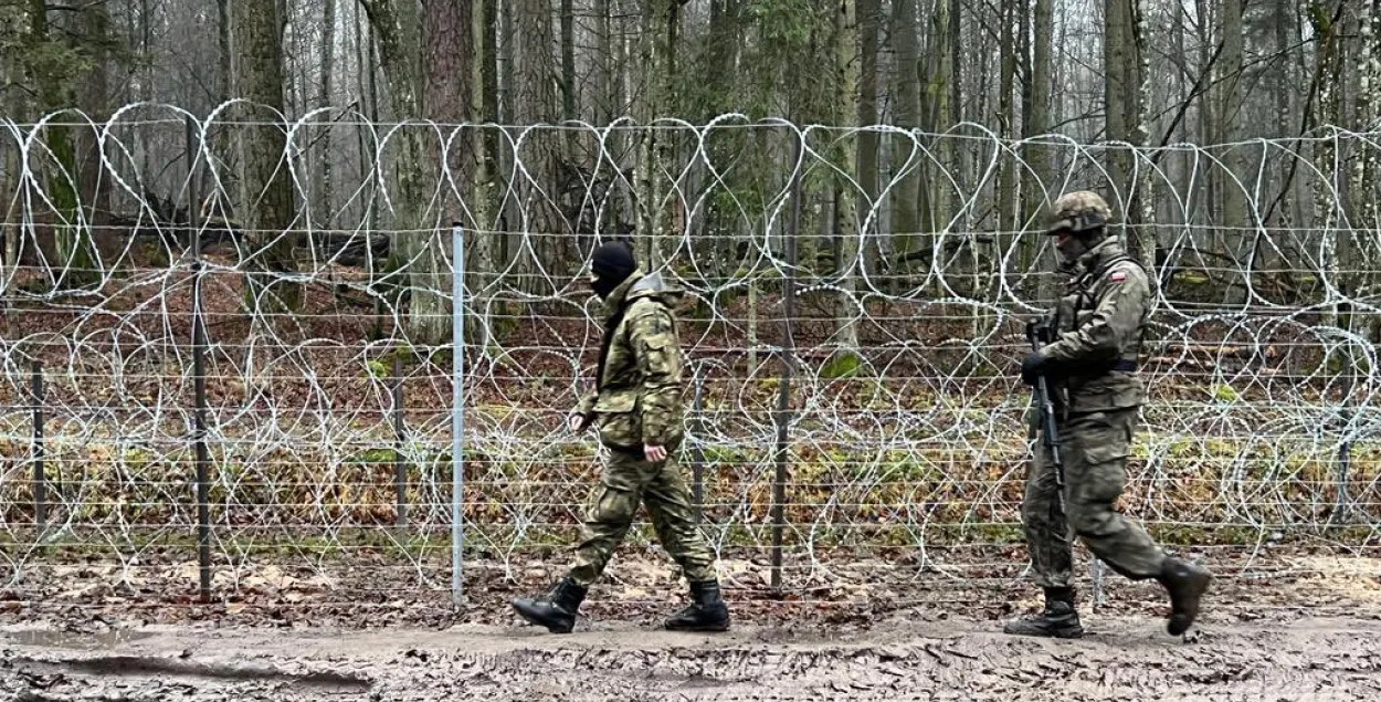 Военных Польши ослепили лазерами во время нового инцидента на границе