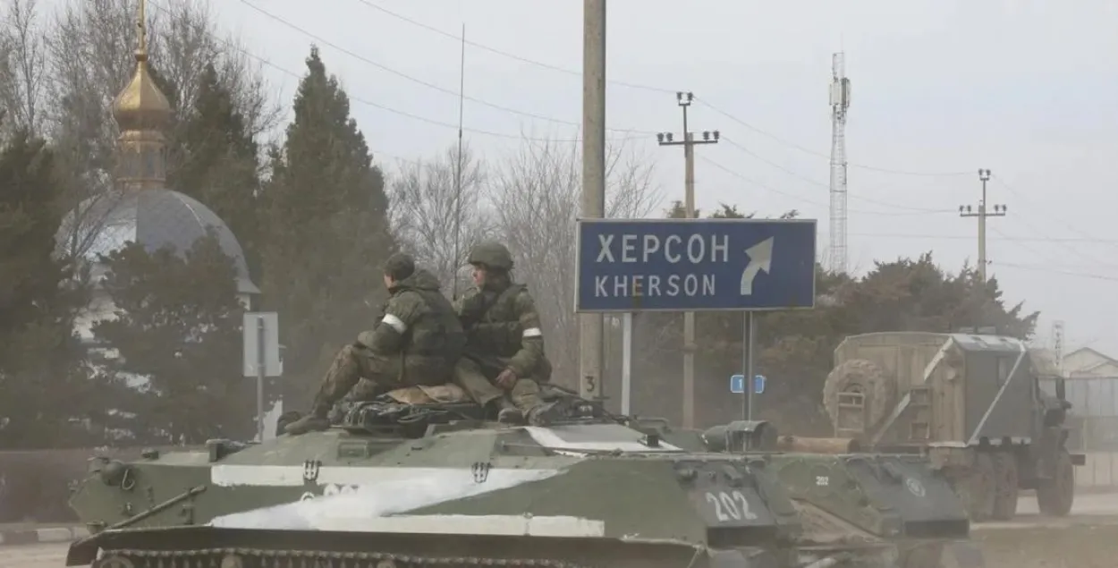 Аналітыкі: Украіна магла ўжо пачаць контрнаступленне ў Херсонскай вобласці