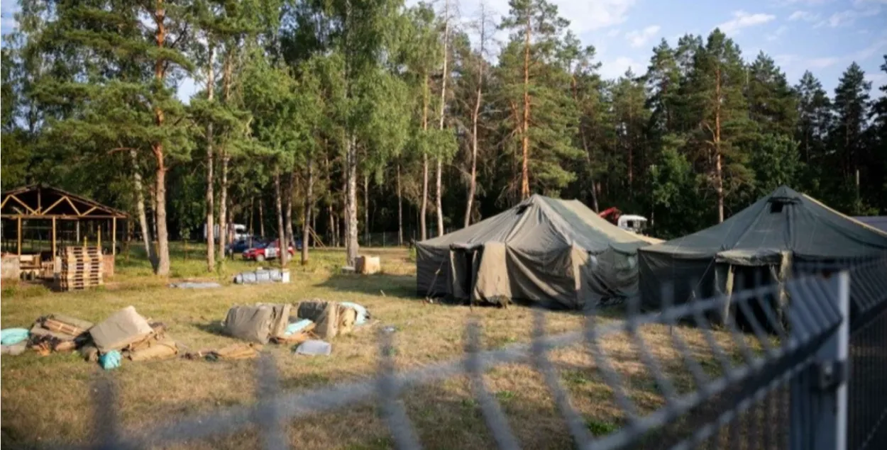 Мигранты с границы Литвы попадут в Вильнюс