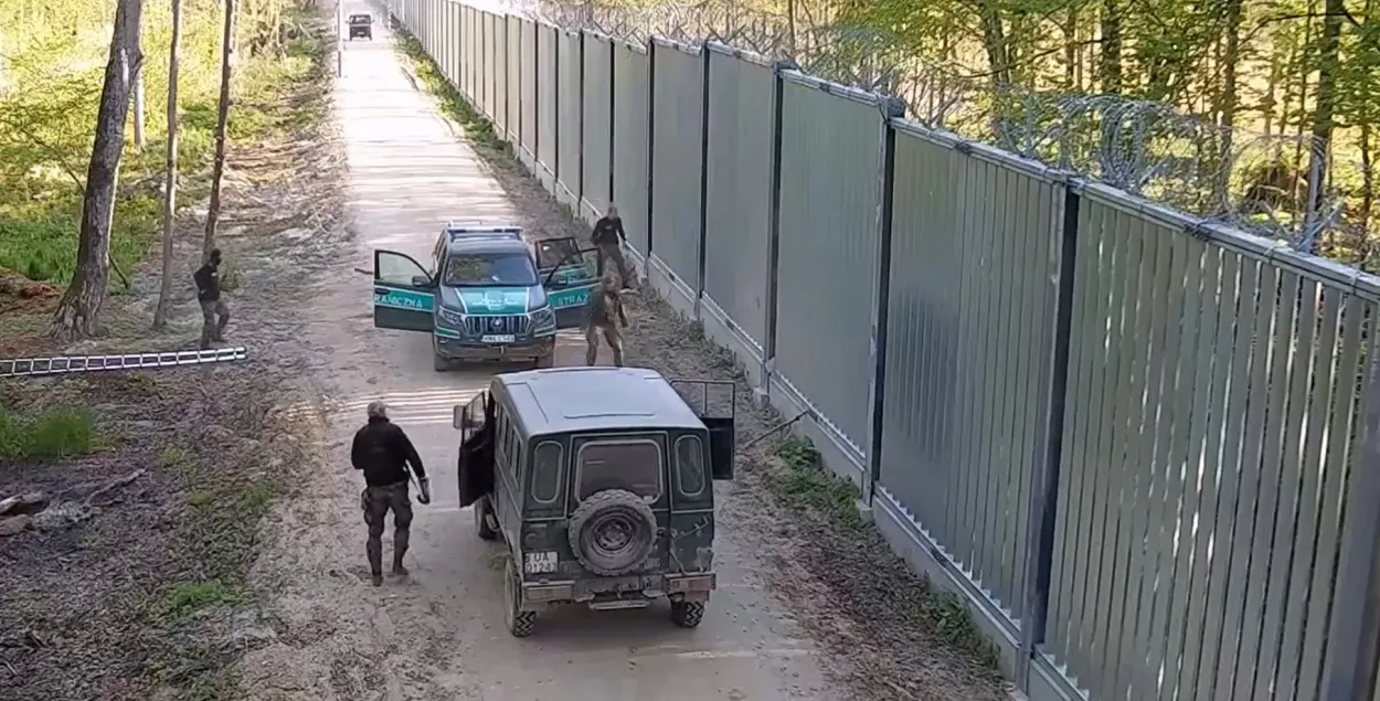 На белорусско-польской границе мигранты атаковали польский патруль |  Новости Беларуси | euroradio.fm