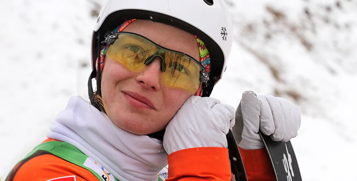 Ганна Гуськова выйграла бронзу на этапе Кубка свету па фрыстайле