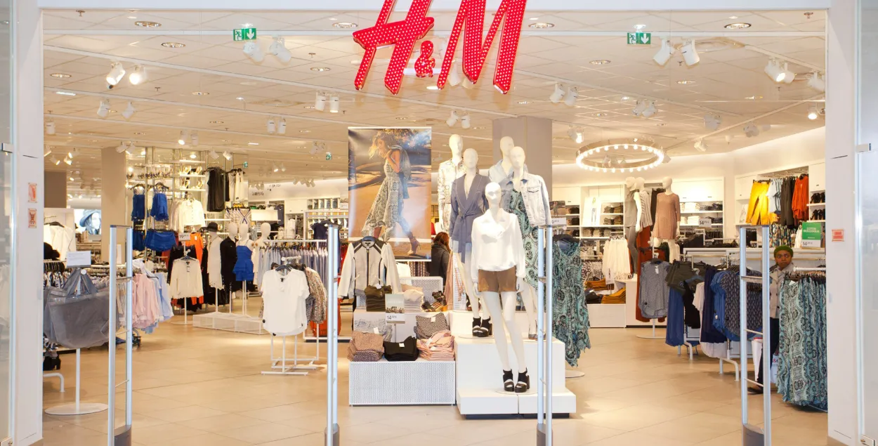 Магазины H&amp;M в Беларуси прекратили работу