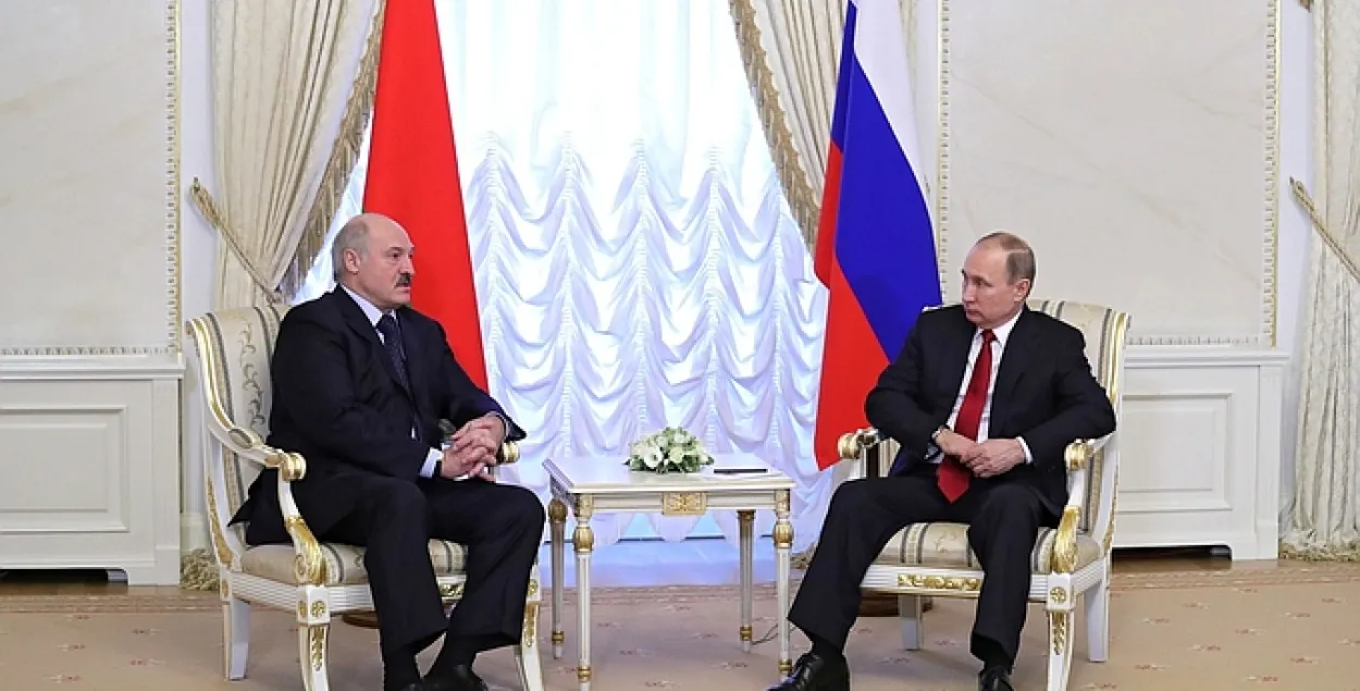 Лукашэнка і Пуцін працягваюць сустрэчу з удзелам чальцоў дэлегацый