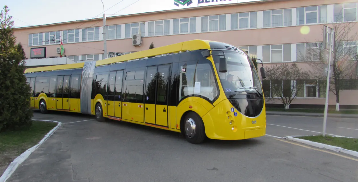 На БелАЗе з’явіцца ўласны электробусны маршрут