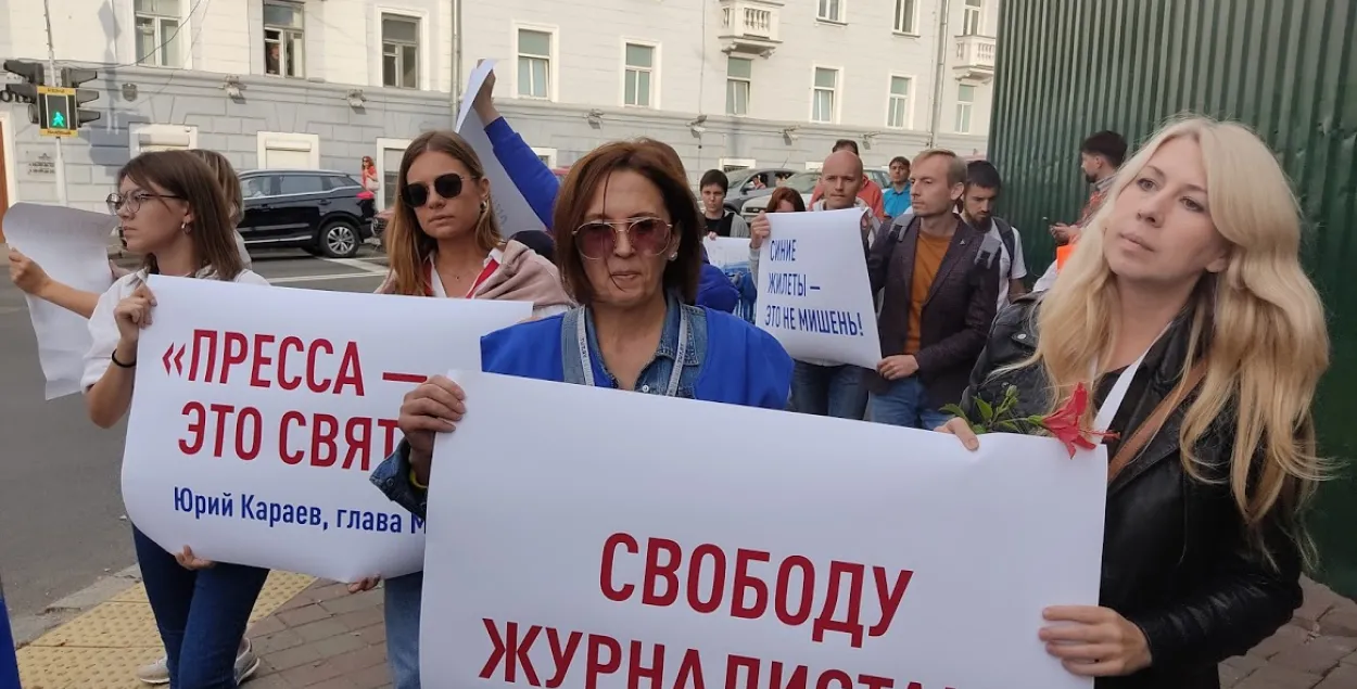 Журналистов "БелаПАН", задержанных в Гродно, отпустили