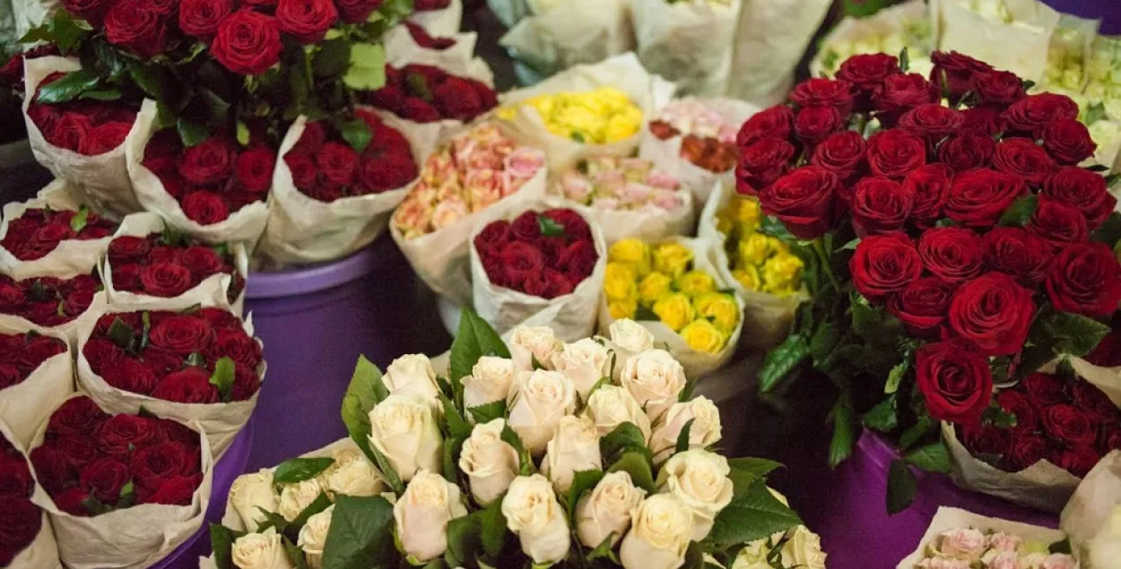 В России озабочены поставками цветов из Беларуси / из архива Еврорадио​