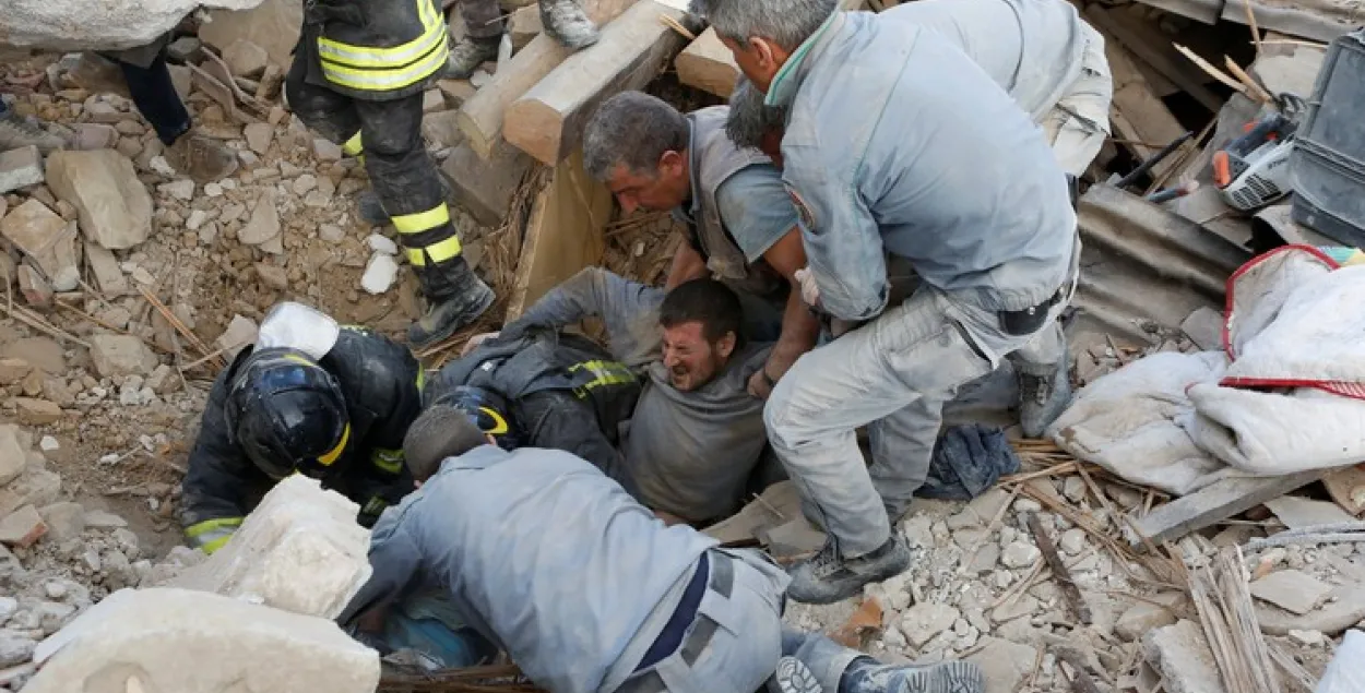 У Італіі абвешчаная нацыянальная жалоба па ахвярах землятрусу