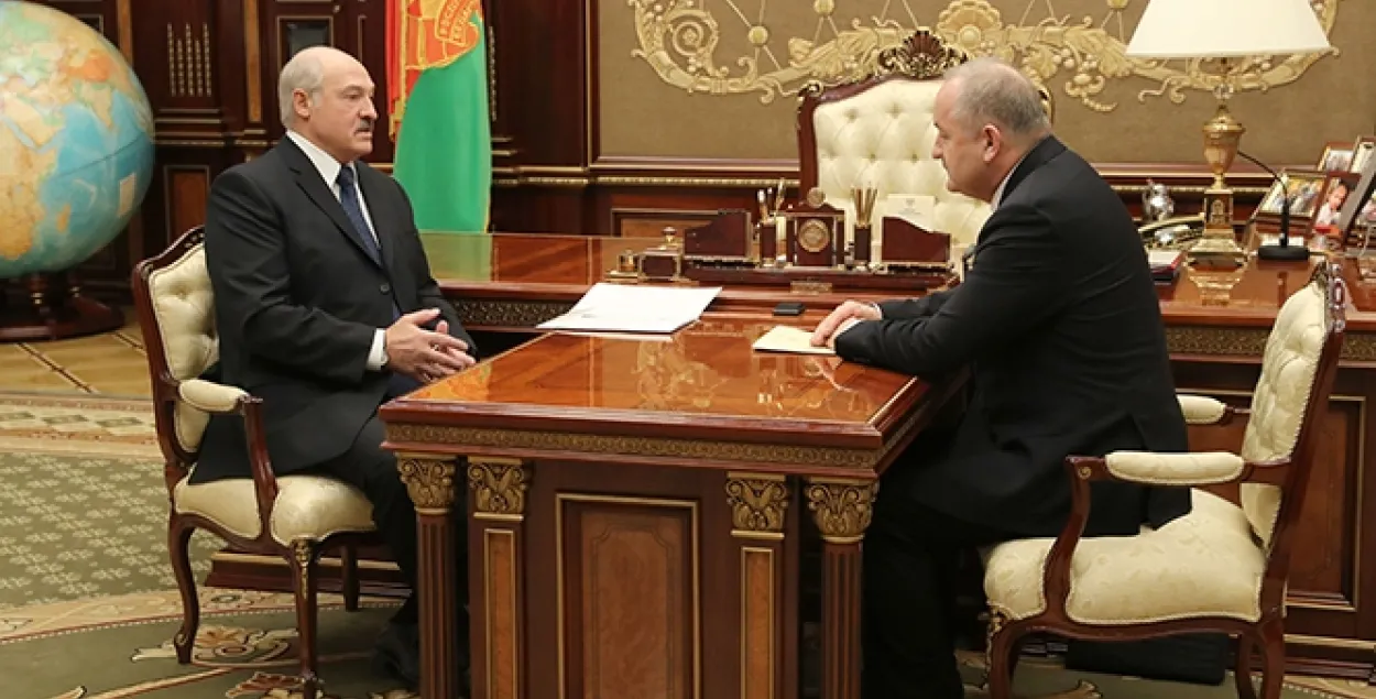 Александр Лукашенко и Павел Каллаур / president.gov.by
