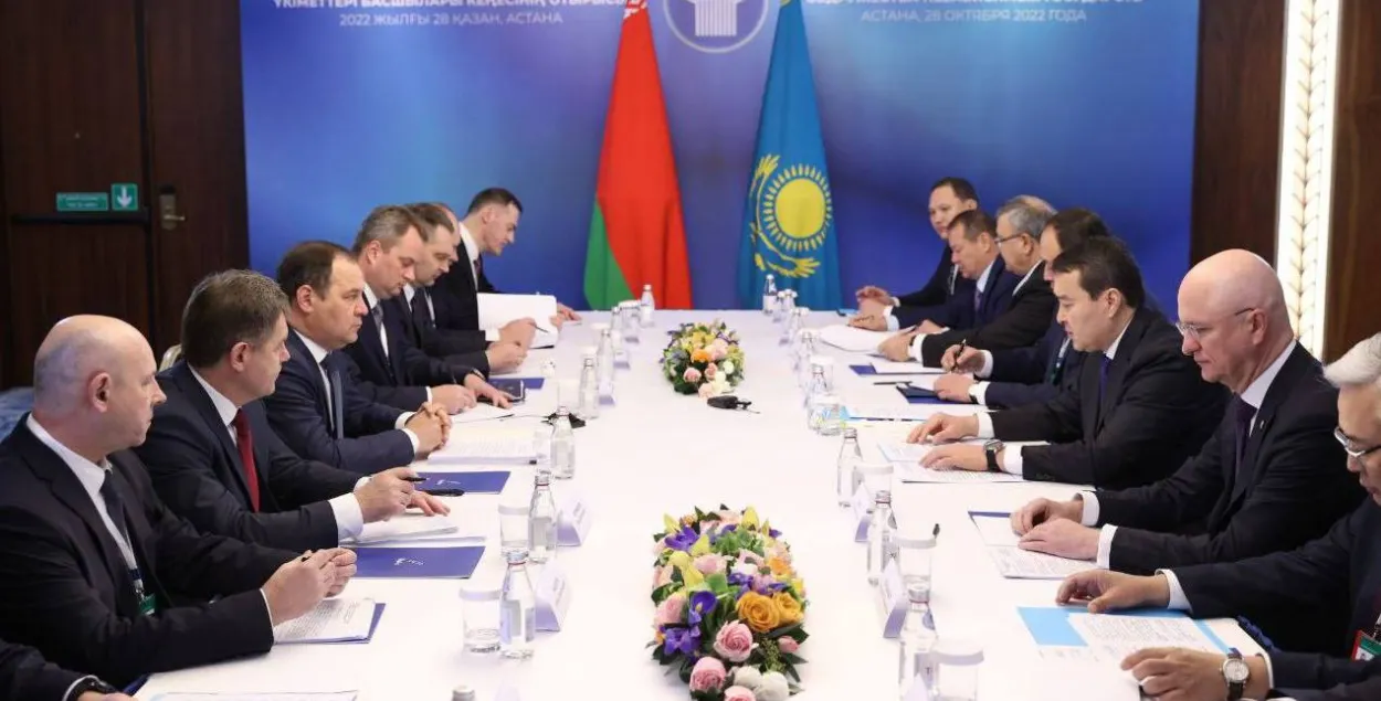 Встреча правительственных делегаций Беларуси и Казахстана /&nbsp;@government_by
