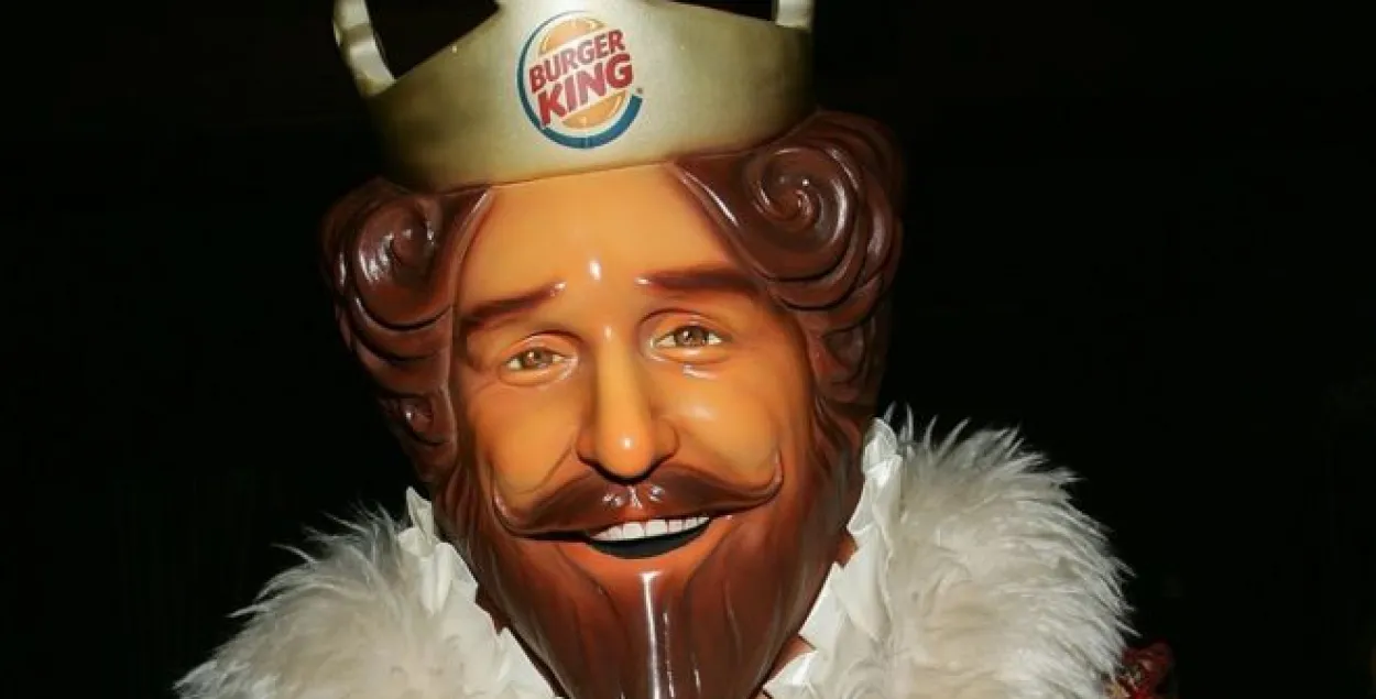 Кароль Бельгіі абурыўся рэкламай Burger King