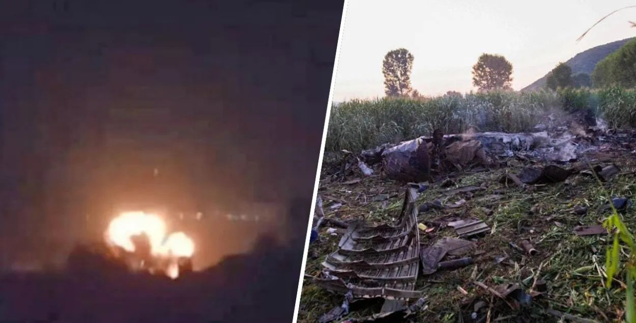 В Греции упал Ан-12 с сербским оружием для Бангладеш