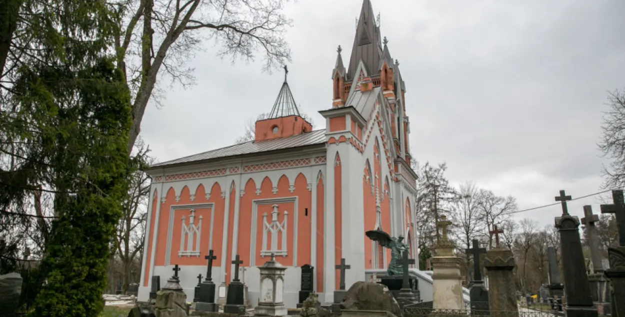 The chapel at the Rosa Cemetery in Vilnius where the remains of the insurgents will be reburied/ 15min.lt​