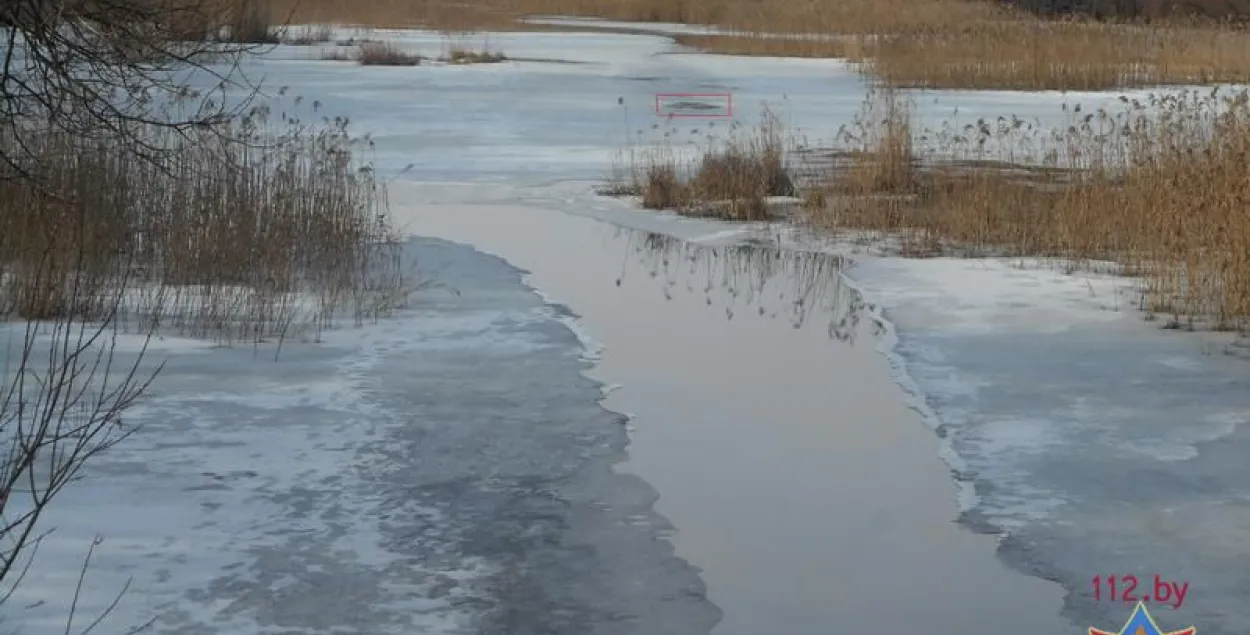 У Краснапольскім раёне трое дзяцей праваліліся пад лёд і самі выбраліся з вады