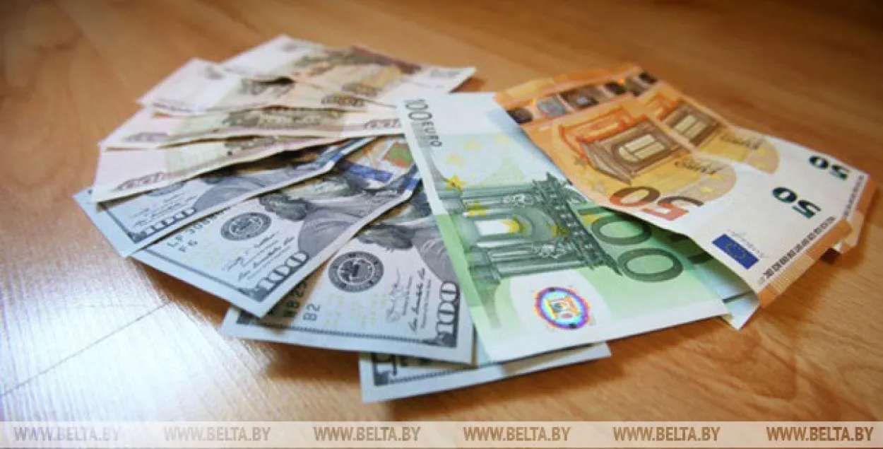 20 жніўня ў Беларусі выраслі курсы ўсіх асноўных валют