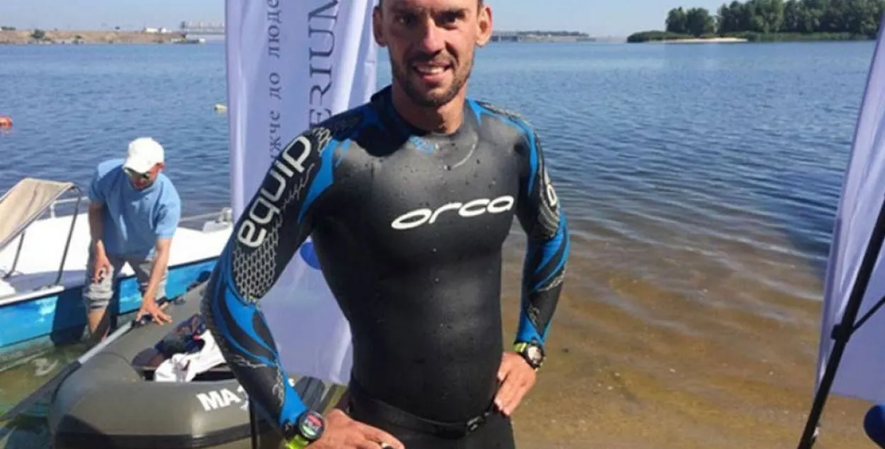 Спортсмен проплыл 980 км по Днепру, чтобы привлечь внимание к проблемам экологии