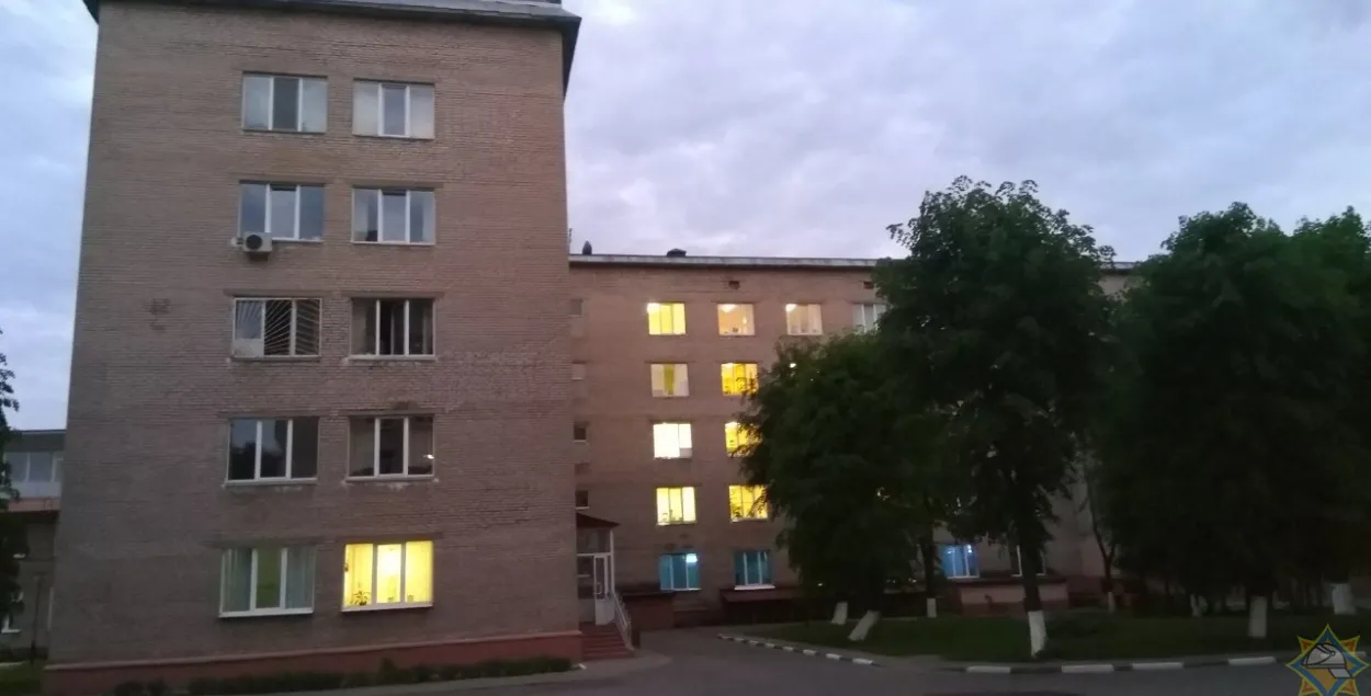 У Магілёўскай абласной лякарні загарэлася праводка: эвакуявалі 17 пацыентаў