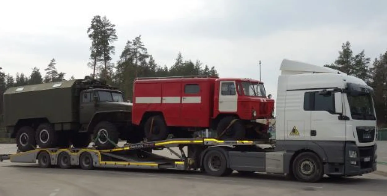 В Литву не пропустили грузовик из Беларуси / lrmuitine.lt​