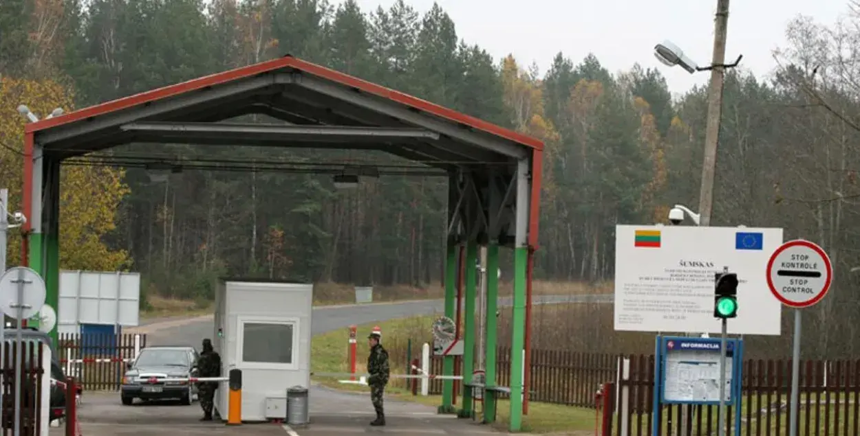 Пункт пропуска на белорусско-литовской границе / VSAT
