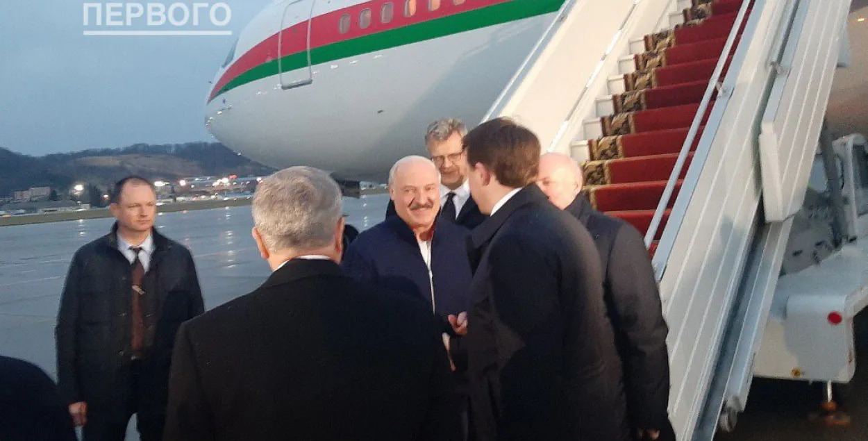 Александр Лукашенко в Сочи / @ pul_1