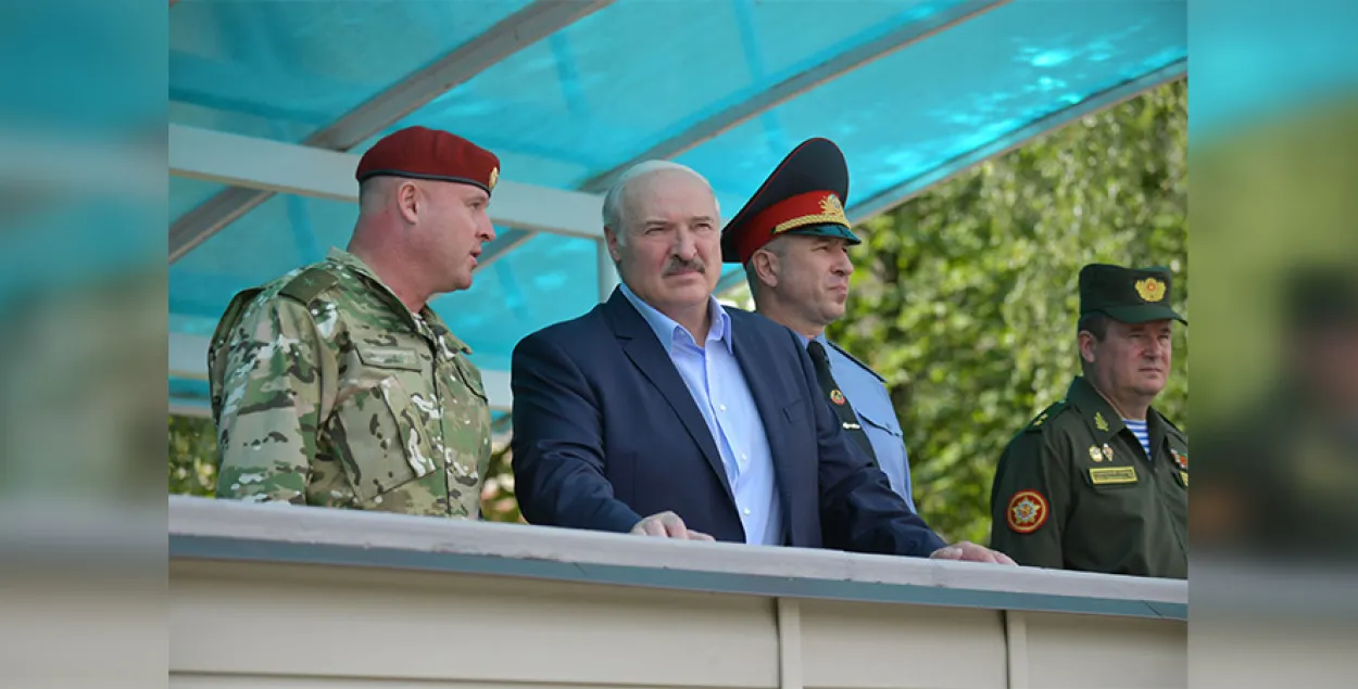 Александр Лукашенко в в/ч 3214 / president.gov.by​