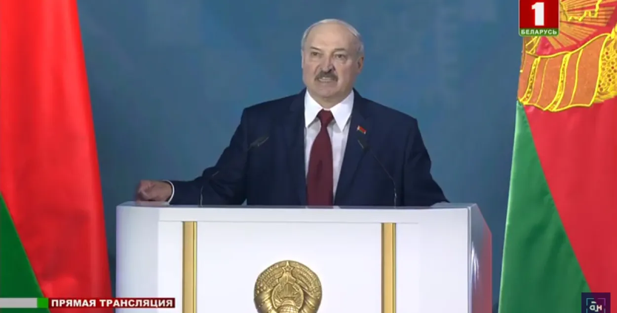 Александр Лукашенко / кадр из видео