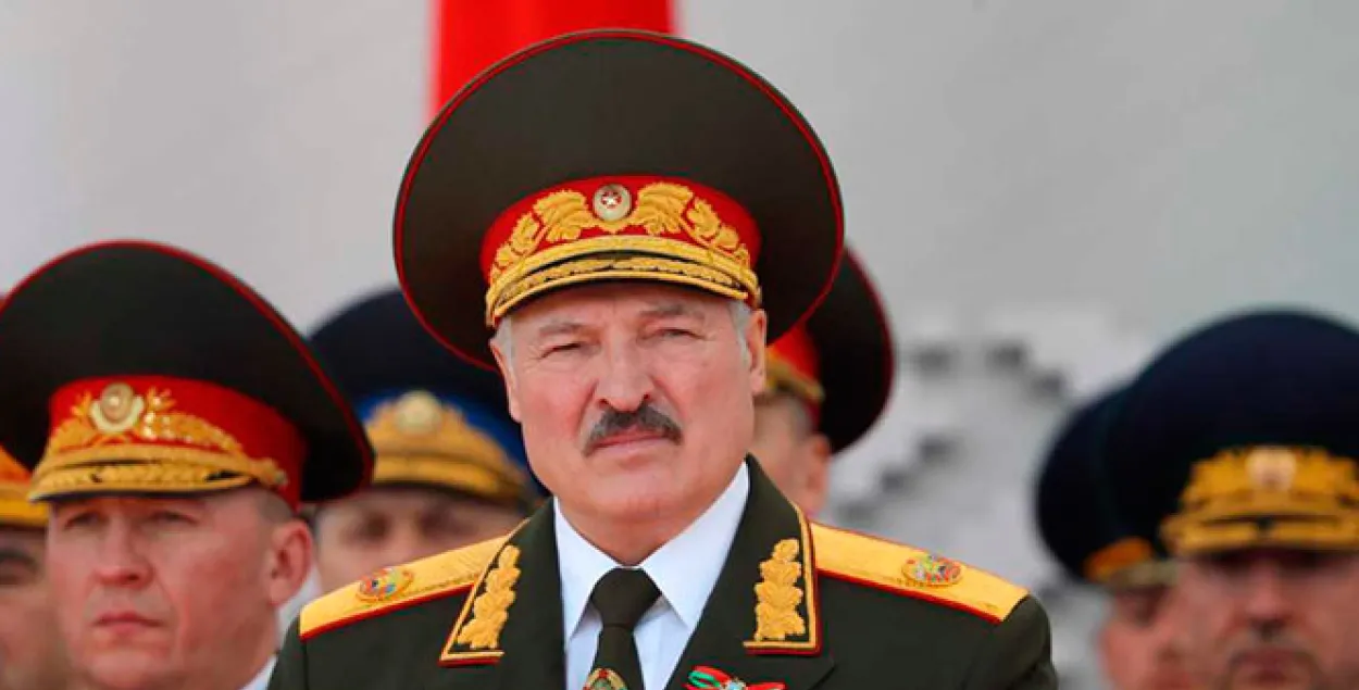 Александр Лукашенко на параде 9 мая 2020 года в Минске / president.gov.by​