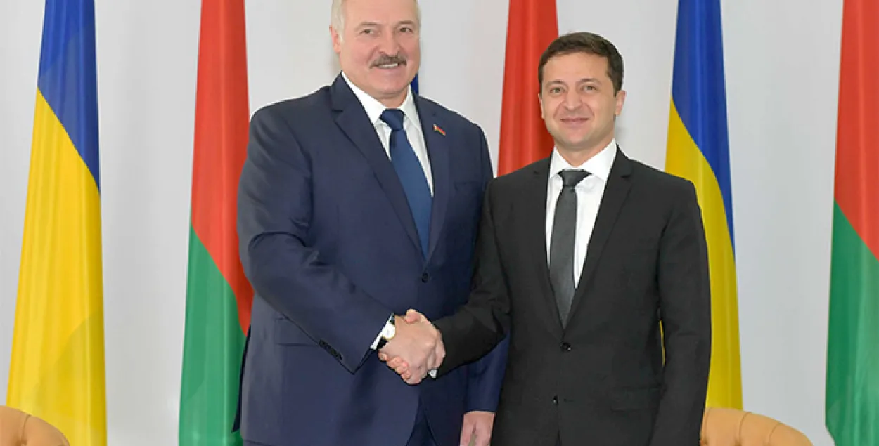 Alyaksandr Lukashenka and Uladzimir Zelenski / president.gov.by