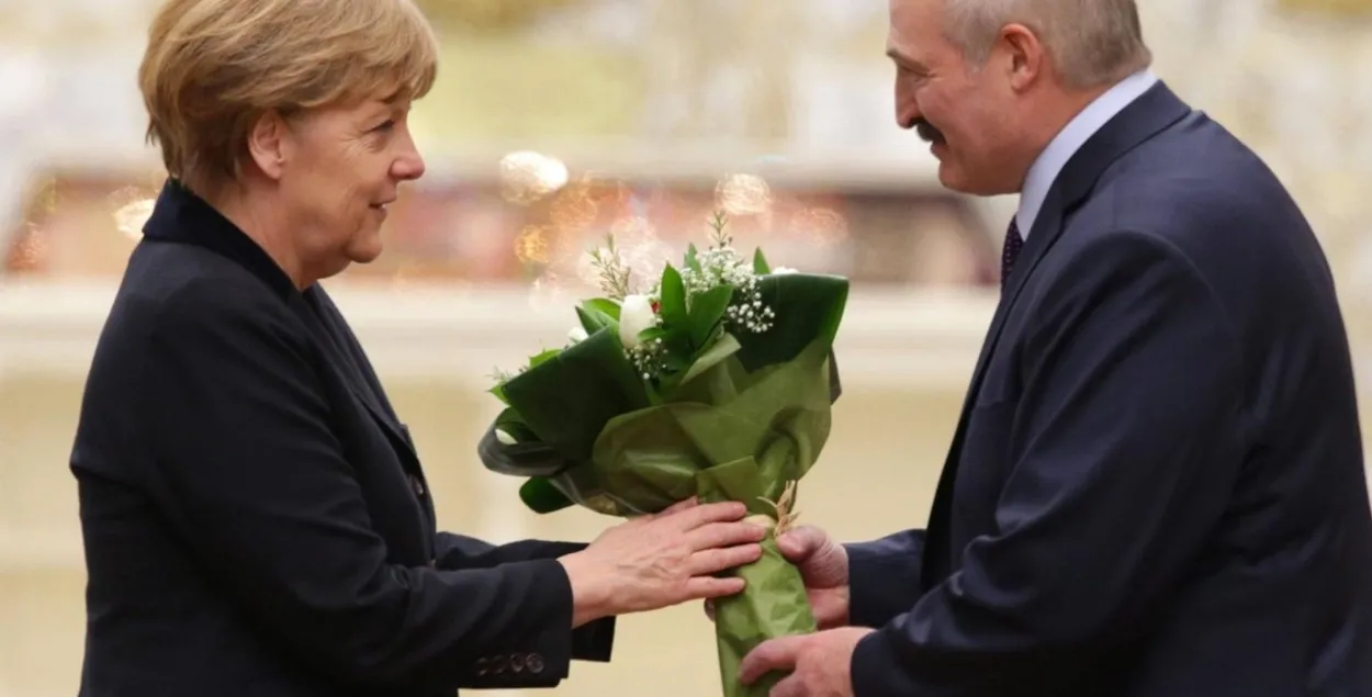 Ангела Меркель и Александр Лукашенко​