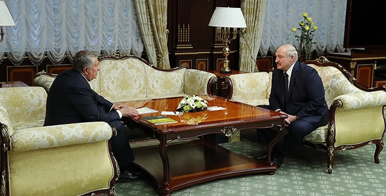 Встреча Игоря Сечина и Александра Лукашенко / president.gov.by​