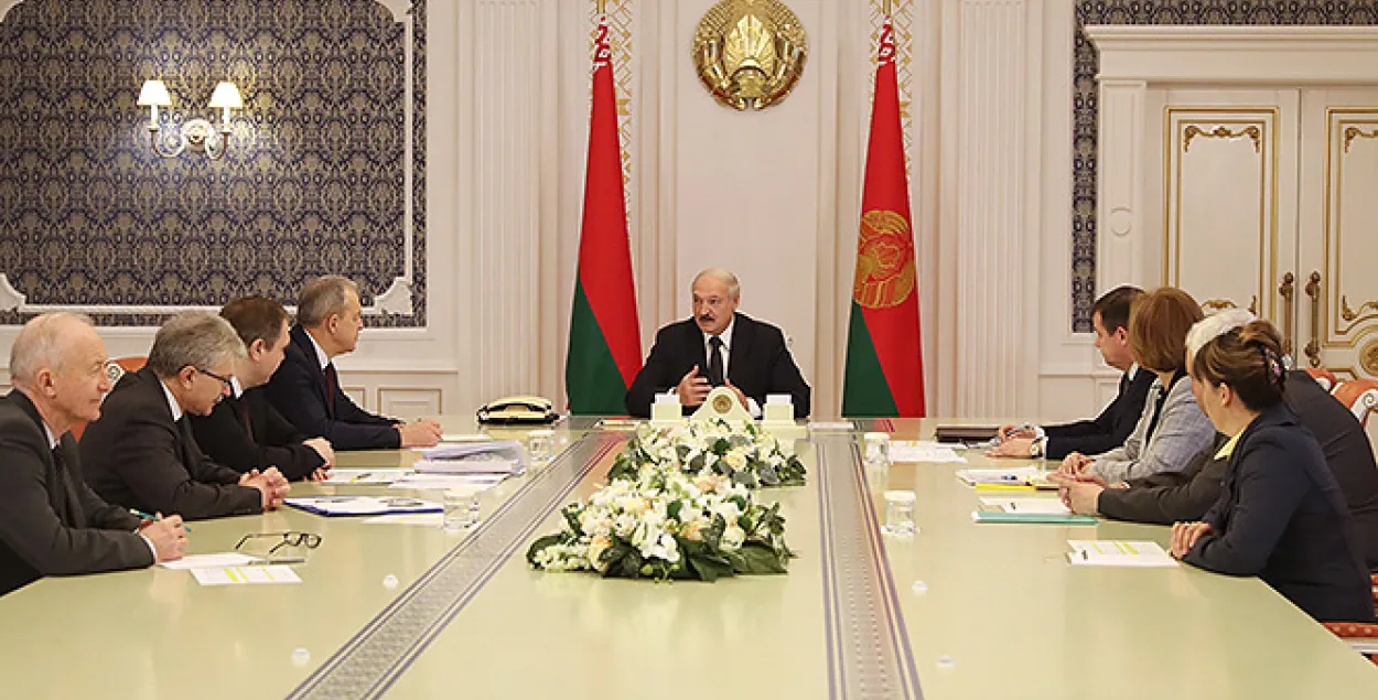 Совещание у Лукашенко / пресс-служба руководителя Беларуси​
