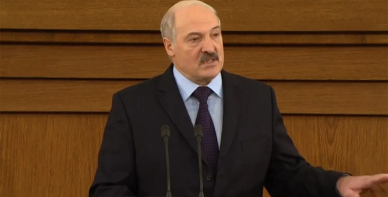 Лукашэнка — пра апазіцыйныя СМІ: "Правакатарская дзейнасць"