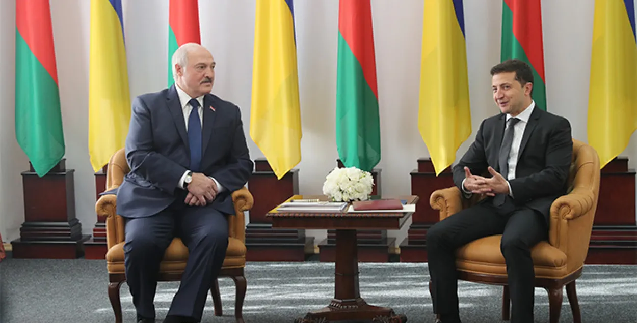 Александр Лукашенко и Владимир Зеленский на встрече в Житомире / president.gov.by​