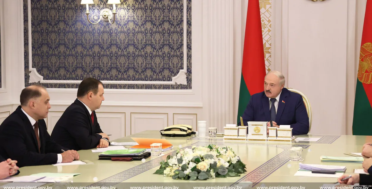 Совещание у Лукашенко / president.gov.by
