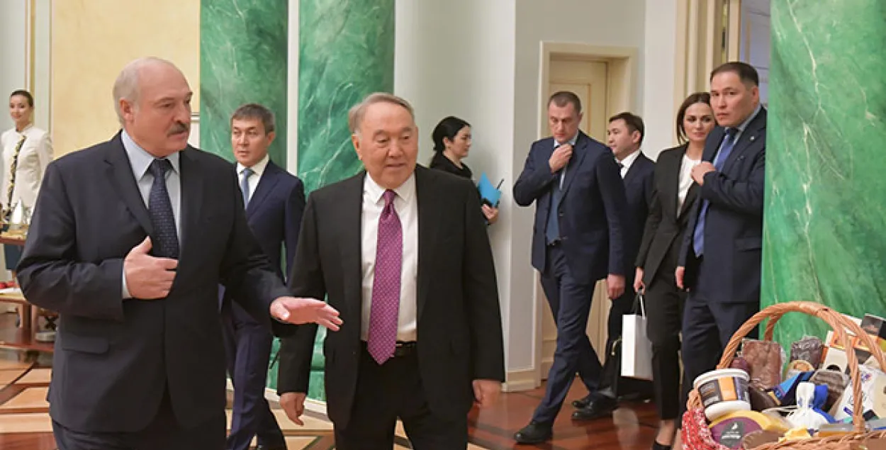 Александр Лукашенко и Нурсултан Назарбаев / president.gov.by