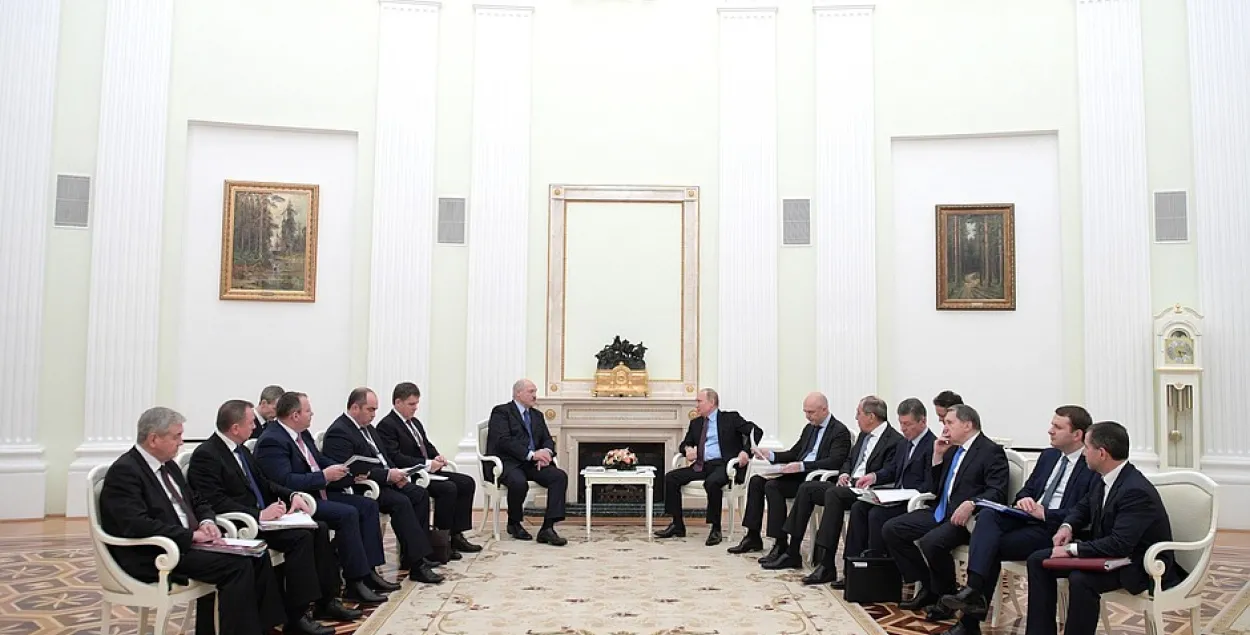 Лукашэнка — Пуціну: Хацелася б не цягнуць у новы год старыя праблемы