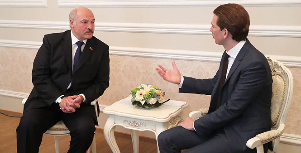 Федэральны канцлер Аўстрыі запрасіў Лукашэнку ў госці